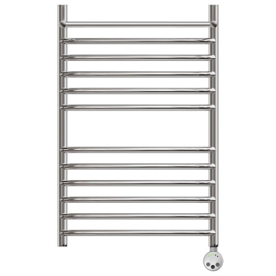 Полотенцесушитель электрический Point Альфа PN05148SPE П11 400x800 с полкой левый/правый, хром фото в интернет-магазине Русалия