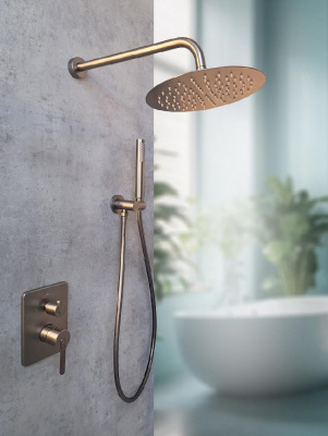 Душевая система Unione 040108 GrMt AltroBagno фото в интернет-магазине Русалия