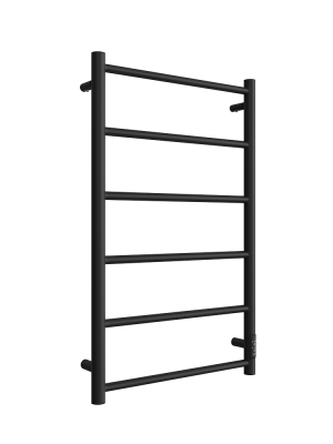 Полотенцесушитель ДВИН J neo 80/50 ЭлектрическийК диммер Чёрный матовый 4657763750640 фото в интернет-магазине Русалия