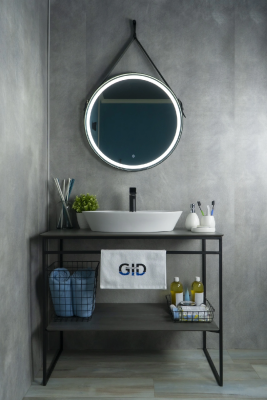 Раковина накладная овальная Simple-N N9398 GID фото в интернет-магазине Русалия