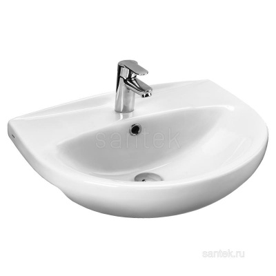 Раковина Santek Антик 55 отверстие под смеситель 1WH110186 фото в интернет-магазине Русалия