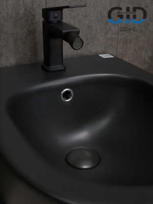 Биде напольное Gid BDN-30BM 21105 черный матовый 51.5x36.5x43 фото в интернет-магазине Русалия
