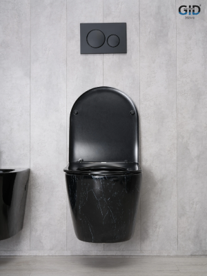 Унитаз подвесной Gid Bs2198 62227Y под камень глянцевый 49x36x35.5 фото в интернет-магазине Русалия