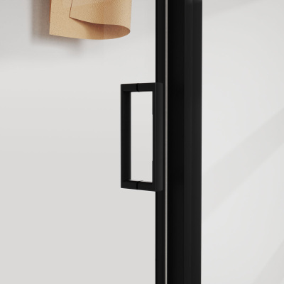 Душевой уголок City VSR-5CT9012CLB, 1200*900, черный, стекло прозрачное Vincea фото в интернет-магазине Русалия