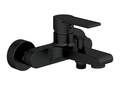 Смеситель для ванны Brasko Black А63108 черный Cersanit фото в интернет-магазине Русалия