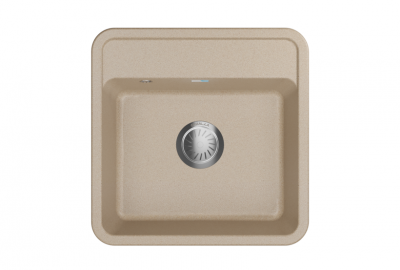 Кухонная мойка GRANULA Стандарт (5001, БЕЖЕВЫЙ) фото в интернет-магазине Русалия