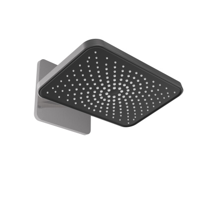 Душевой комплект VSFW-433TI4RGM встраиваемый, термостат, трехрежимный, вороненая сталь Vincea фото в интернет-магазине Русалия