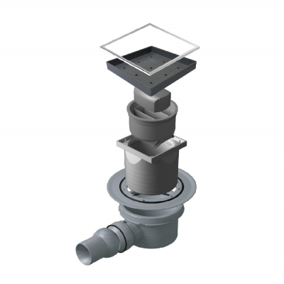 Точечный трап Pestan Confluo Standard 10х10 Dry Ceramic (13000107) фото в интернет-магазине Русалия