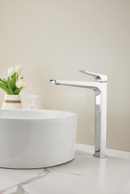 Смеситель для раковины HAIBA хром (HB11726) фото в интернет-магазине Русалия