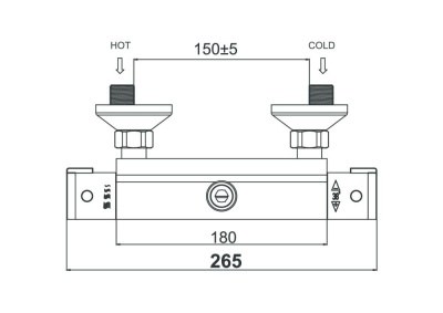Смеситель для душа DK Bayern Potsdam (DA2153101) фото в интернет-магазине Русалия
