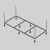 Каркас для прямоугольных ванн 160 см CN05T160 фото в интернет-магазине Русалия