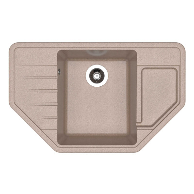 Кухонная мойка Dr. Gans РИО 25.080.C0800.405, терра фото в интернет-магазине Русалия