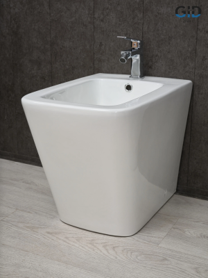 Биде напольное Gid BDN-54 21108 белый 54.5x36.5x41.5 фото в интернет-магазине Русалия