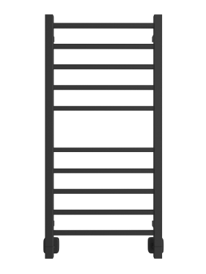 Полотенцесушитель ДВИН L plaza 100/50 ВодянойК8 квадрат Чёрный матовый 4657812413946 фото в интернет-магазине Русалия