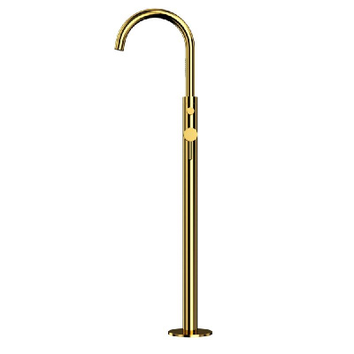 Смеситель для ванны отдельностоящий WHITECROSS Y Y1233GL (золото) фото в интернет-магазине Русалия