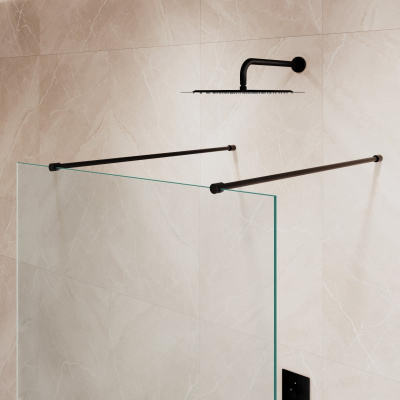 Душевая перегородка RGW WA-016 1000, стекло прозрачное, профиль хром фото в интернет-магазине Русалия