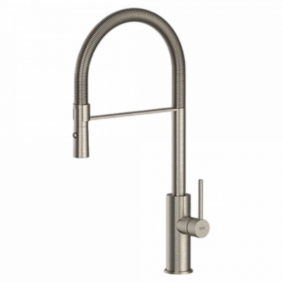 Смеситель для кухни Remer X Style INOX SSX543, нержавеющая сталь фото в интернет-магазине Русалия