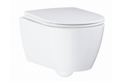 Унитаз подвесной безободковый 3957100H Essence Ceramic Grohe фото в интернет-магазине Русалия
