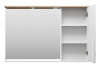 Зеркальный шкаф Респект 120 правый Э-Рес02120-1П Misty фото в интернет-магазине Русалия