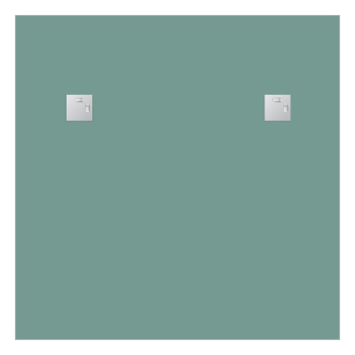 Зеркало настенное с фацетом Standard EVOFORM 90x90 см, BY 0228 фото в интернет-магазине Русалия