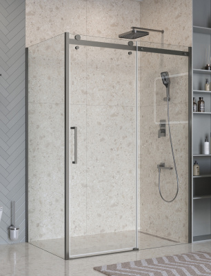 Душевой уголок BelBagno MARINO-2-AH-1-140/100-C-GM фото в интернет-магазине Русалия