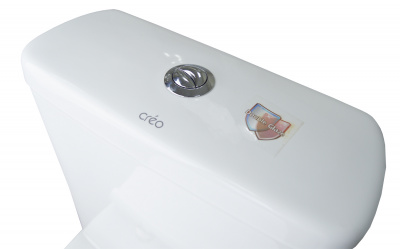 Унитаз-компакт с крышкой микролифт ARLES AS1002+AS1003+AS1001T Creo Ceramique фото в интернет-магазине Русалия