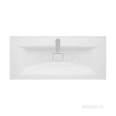 Раковина AQUATON Айрис M 1000 белая 1A73273KAG010 фото в интернет-магазине Русалия