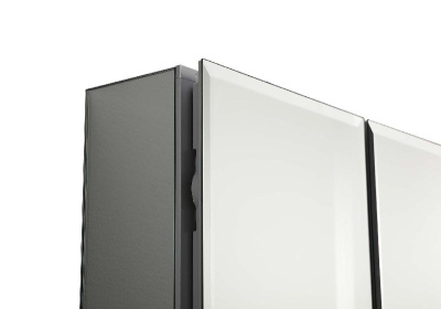 Шкаф зеркало для ванной Aquatek AQ7808-MC прямоугольное, 762*660*134 фото в интернет-магазине Русалия