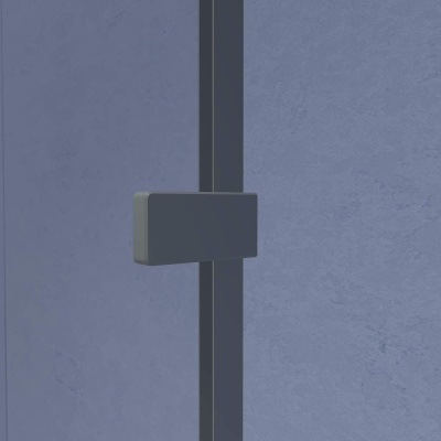 Душевой уголок RGW SV-040Gr 1200x900, профиль серый, стекло матовое-сатинат фото в интернет-магазине Русалия