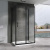 Душевой уголок ABBER Schwarzer Diamant AG30130B-S60B-S60B 60х130 прямоугольный, профиль черный, прозрачное стекло фото в интернет-магазине Русалия