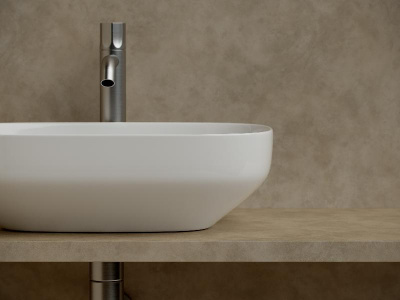 Умывальник чаша накладная прямоугольная Element 500*380*150мм CN5031 Ceramica Nova фото в интернет-магазине Русалия