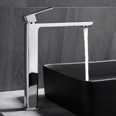 Смеситель для накладной раковины Next VBF-1N2CH однорычажный, хром Vincea фото в интернет-магазине Русалия