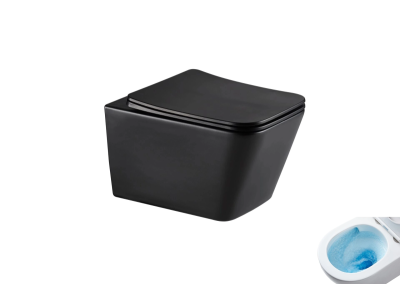 Унитаз подвесной Tornado Gid Tr2143TF-BM 62302Y черный матовый 49x34x36 фото в интернет-магазине Русалия