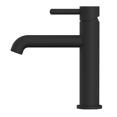 Смеситель для умывальника WHITECROSS Y Y1211BL (черный мат) фото в интернет-магазине Русалия