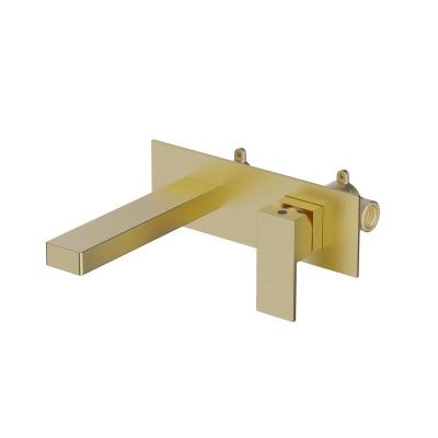 Смеситель для раковины встроенный Timo Selene золото матовое (2071/17SM) фото в интернет-магазине Русалия