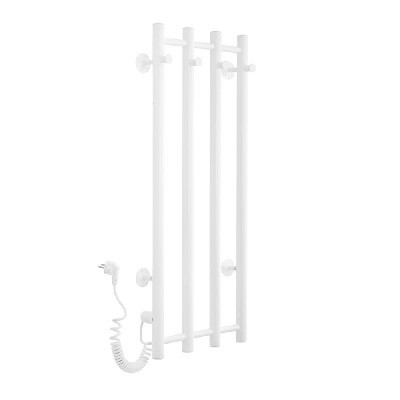 Электрический полотенцесушитель белый DMT 109-V4 36x92 БЕЛ EKL фото в интернет-магазине Русалия