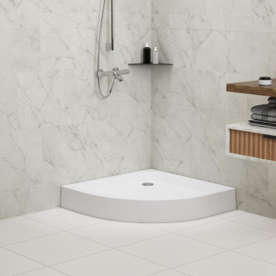 Душевой поддон полукруглый RGW LUX/TN-P 800x800 фото в интернет-магазине Русалия