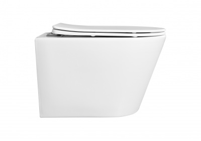 Set AQUATEK ВЕГА (рама AQUATEK Standard INS-0000012 с звукоиз.прокладкой+крепеж KKI-0000002+кнопкаKDI-0000012+унитаз ВЕГА AQ1905-00 с крышкой-сиденьем soft-close) фото в интернет-магазине Русалия