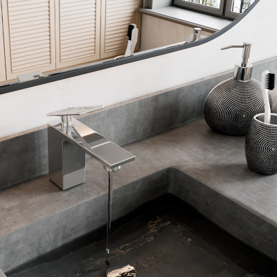 Alme 1503 Смеситель для умывальника Wasserkraft фото в интернет-магазине Русалия