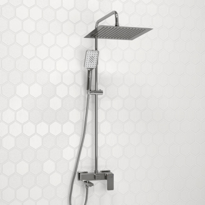 A177.118.126.010.CH Душевой комплект со смесителем Wasserkraft фото в интернет-магазине Русалия