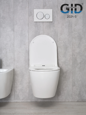 Унитаз подвесной Gid Tr2122 62234Y белый 51x36x36 фото в интернет-магазине Русалия