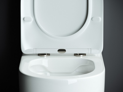 Унитаз компакт безободковый MIA CN1801 с сиденьем микролифт Ceramica Nova фото в интернет-магазине Русалия