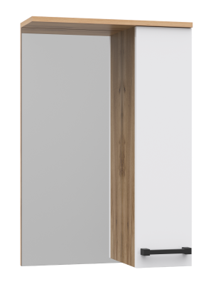 Зеркальный шкаф Крафт 50 правый П-Кра-02050-011П Misty фото в интернет-магазине Русалия