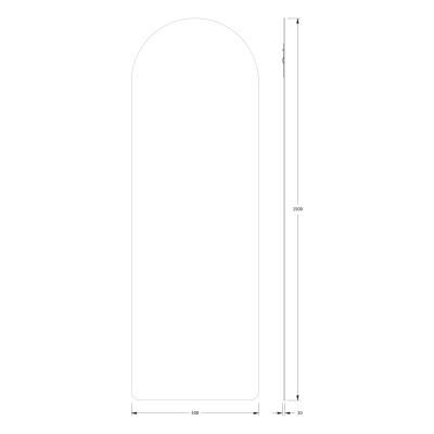 Зеркало настенное Primary EVOFORM 50х150 см, BY 0103 фото в интернет-магазине Русалия