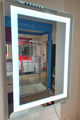 Зеркало "Брайт" (70х50 см) арт. 01-00155-01 Crystalint фото в интернет-магазине Русалия