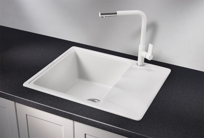 Кухонная мойка GRANULA (6201, АРКТИК) фото в интернет-магазине Русалия