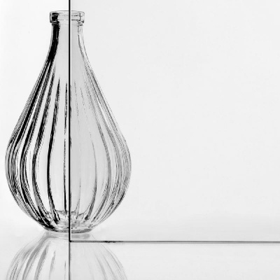 Душевое ограждение NEW TRENDY REFLEXA BLACK L 100x80x200 EXK-5023 (черный) фото в интернет-магазине Русалия