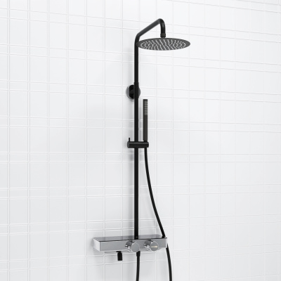 A114.258.217.CB Thermo Душевой комплект с термостатическим смесителем Wasserkraft фото в интернет-магазине Русалия