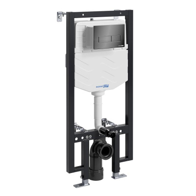 Vils 56TLT.010.ME.PB03 Система инсталляции для унитазов, черный Wasserkraft фото в интернет-магазине Русалия