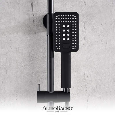 Душевая система с термостатом AltroBagno Lamberto 030417 MB AltroBagnoLamberto030417MB фото в интернет-магазине Русалия